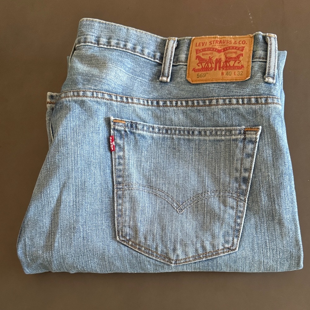 Levi's Classic Light Blue Relaxed Jeans